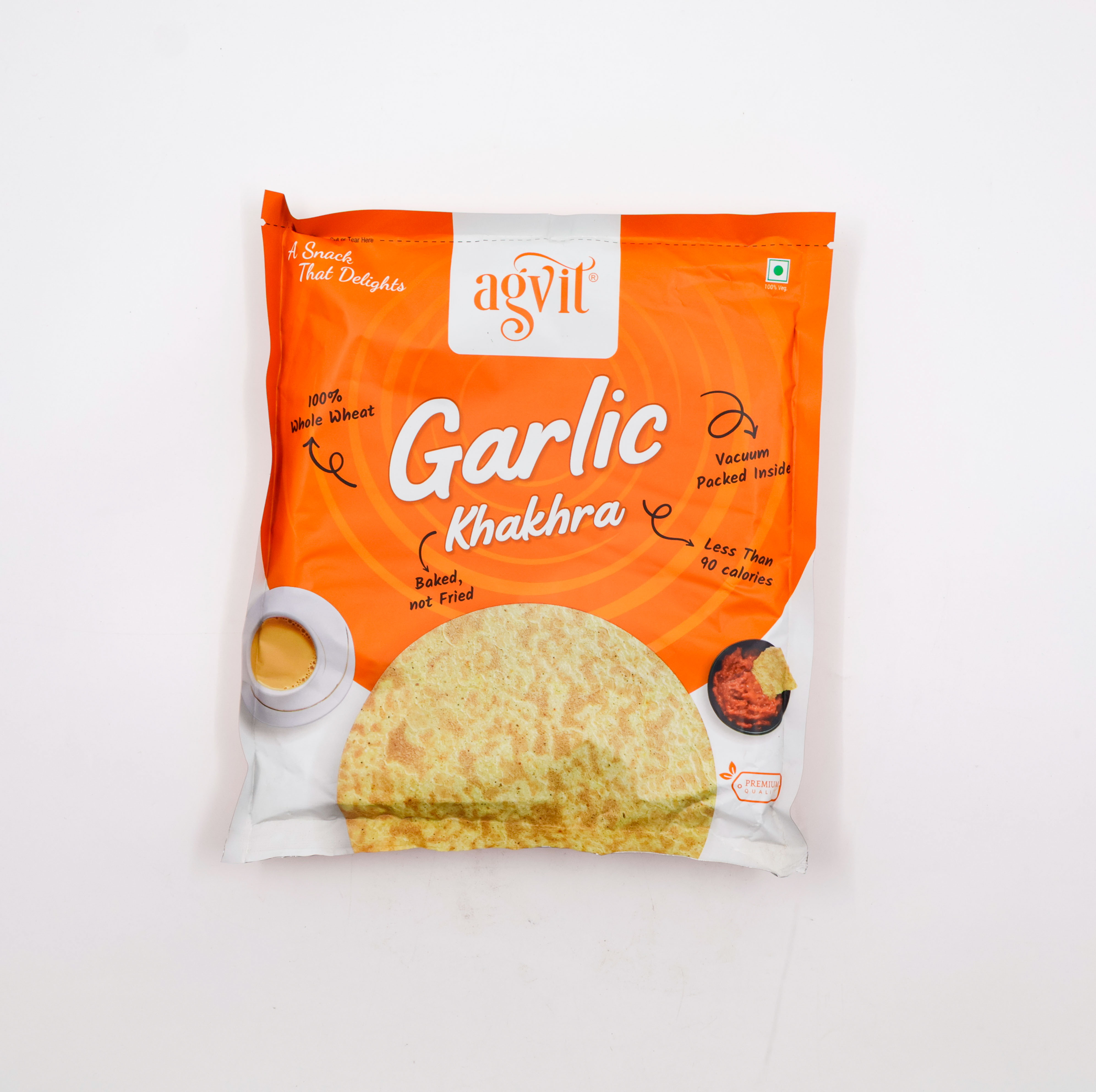 Agvit Khakhra garlic 180 g